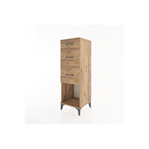 Hyperion Dolap 3 Çekmeceli 44x44x134 Çam-çam