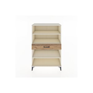 Hyperion Dolap 3 Raflı Tek Çekmeceli 88x44x134 Aytaşı-çam