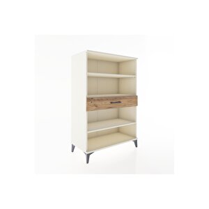 Hyperion Dolap 3 Raflı Tek Çekmeceli 88x44x134 Aytaşı-çam