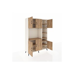 Hyperion Gardrop 10 Raflı 6 Kapaklı 132x44x195 Aytaşı-çam