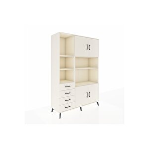 Hyperion Gardrop 8 Raflı 4 Çekmeceli 4 Kapaklı 132x44x195 Aytaşı-aytaşı