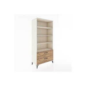 Hyperion Dolap 4 Raflı 2 Çekmeceli 88x44x195 Aytaşı-çam