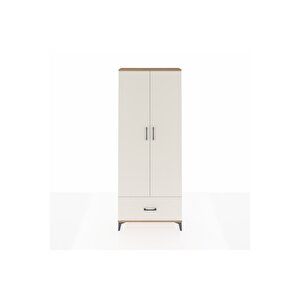 Arges Dolap 2 Raflı Tek Çekmeceli Tek Askılı 88x30x221 Çam-aytaşı