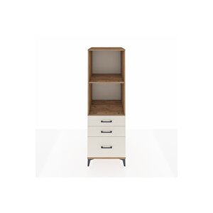 Kronos Dolap 2 Raflı 3 Çekmeceli 60x59x182 Çam-aytaşı