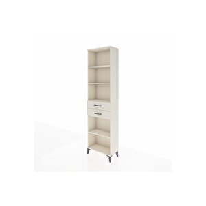 Arges Dolap 4 Raflı 2 Çekmeceli 60x30x221 Aytaşı-aytaşı