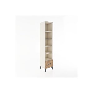 Hyperion Dolap 5 Raflı Tek Çekmeceli 44x44x221 Aytaşı-çam