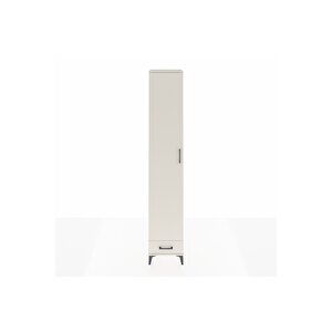 Hyperion Dolap 3 Raflı Tek Çekmeceli Tek Askılı 44x44x243 Aytaşı-aytaşı