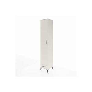 Hyperion Dolap 3 Raflı Tek Çekmeceli Tek Askılı 44x44x243 Aytaşı-aytaşı