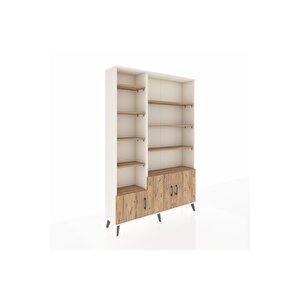 Arges Gardrop 10 Raflı 3 Kapaklı 132x30x195 Aytaşı-çam