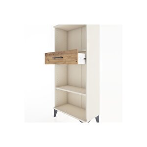 Hyperion Dolap 2 Raflı Tek Çekmeceli 60x44x134 Aytaşı-çam