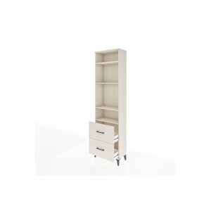 Arges Dolap 4 Raflı 2 Çekmeceli 60x30x221 Aytaşı-aytaşı