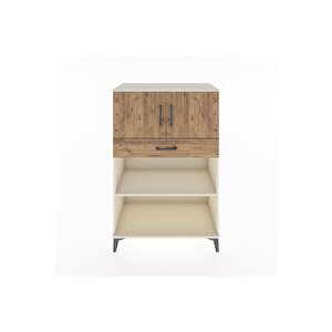 Hyperion Dolap 2 Raflı Tek Çekmeceli 2 Kapaklı 88x44x134 Aytaşı-çam