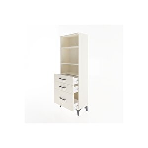 Arges Dolap 3 Raflı 3 Çekmeceli 60x30x163 Aytaşı-aytaşı