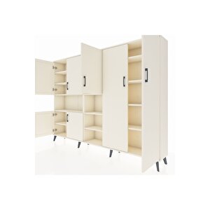 Arges Dolap 13 Raflı 7 Kapaklı 220x30x163 Aytaşı-aytaşı