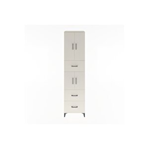 Hyperion Dolap 3 Raflı 3 Çekmeceli 4 Kapaklı 60x44x243 Aytaşı-aytaşı