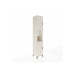 Hyperion Dolap 5 Raflı 2 Çekmeceli 2 Kapaklı 44x44x243 Aytaşı-aytaşı