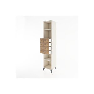 Hyperion Dolap 3 Raflı 4 Çekmeceli 44x44x221 Aytaşı-çam