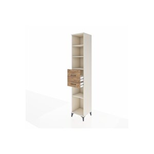 Hyperion Dolap 4 Raflı 2 Çekmeceli 44x44x243 Aytaşı-çam