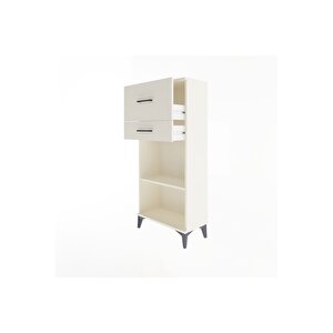 Arges Dolap Tek Raflı 2 Çekmeceli 60x30x134 Aytaşı-aytaşı