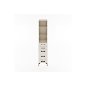 Hyperion Dolap 3 Raflı 5 Çekmeceli 44x44x221 Aytaşı-aytaşı