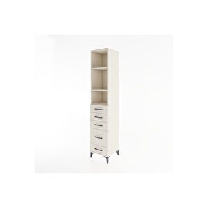 Hyperion Dolap 3 Raflı 5 Çekmeceli 44x44x221 Aytaşı-aytaşı