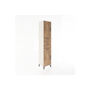 Hyperion Dolap 3 Raflı 3 Çekmeceli 2 Kapaklı 44x44x221 Aytaşı-çam