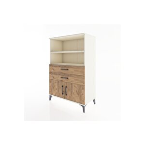 Hyperion Dolap 2 Raflı 2 Çekmeceli 2 Kapaklı 88x44x134 Aytaşı-çam