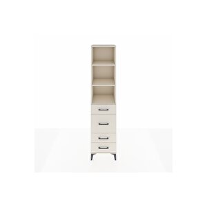 Hyperion Dolap 3 Raflı 4 Çekmeceli 44x44x195 Aytaşı-aytaşı