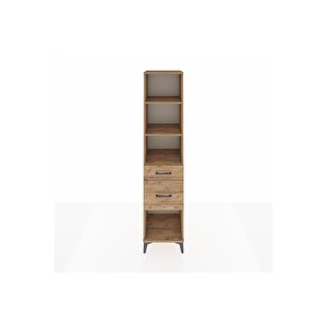 Hyperion Dolap 3 Raflı 2 Çekmeceli 44x44x195 Çam-çam