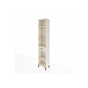 Arges Dolap 4 Raflı Tek Çekmeceli 44x30x221 Aytaşı-aytaşı