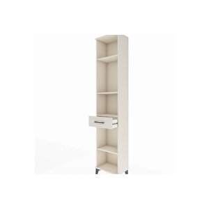 Arges Dolap 4 Raflı Tek Çekmeceli 44x30x221 Aytaşı-aytaşı