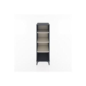 Hyperion Dolap 3 Raflı 44x44x134 Antrasit-aytaşı