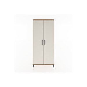 Hyperion Dolap 5 Raflı 2 Kapaklı 88x44x195 Çam-aytaşı