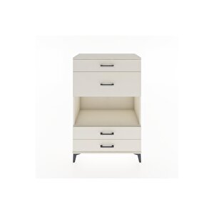 Hyperion Dolap Tek Raflı 4 Çekmeceli 88x44x134 Aytaşı-aytaşı