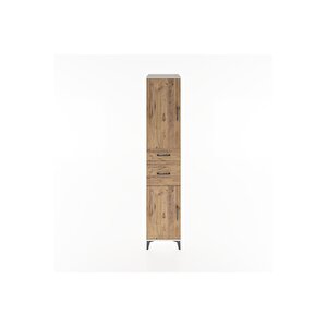 Hyperion Dolap 4 Raflı 2 Çekmeceli 2 Kapaklı 44x44x221 Aytaşı-çam
