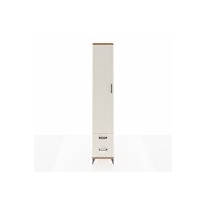 Hyperion Dolap 3 Raflı 2 Çekmeceli Tek Askılı 44x44x243 Çam-aytaşı