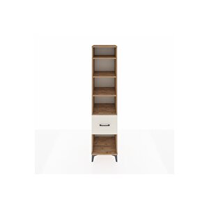 Hyperion Dolap 4 Raflı Tek Çekmeceli 44x44x195 Çam-aytaşı