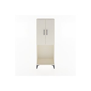 Arges Dolap Tek Raflı 2 Kapaklı Tek Askılı 60x30x163 Aytaşı-aytaşı