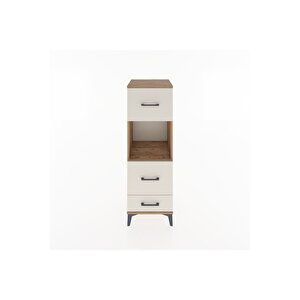 Hyperion Dolap Tek Raflı 3 Çekmeceli 44x44x134 Çam-aytaşı