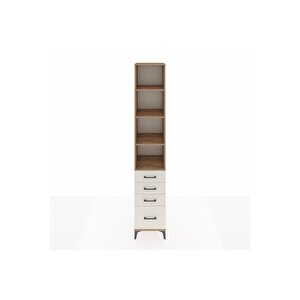 Hyperion Dolap 4 Raflı 4 Çekmeceli 44x44x243 Çam-aytaşı