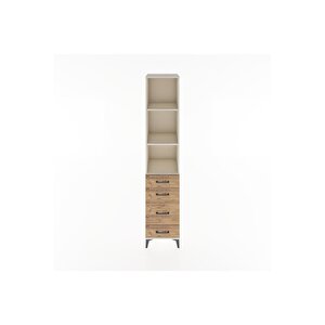 Hyperion Dolap 3 Raflı 4 Çekmeceli 44x44x221 Aytaşı-çam