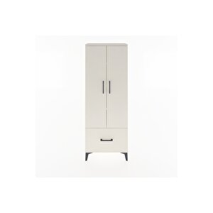 Arges Dolap 4 Raflı Tek Çekmeceli 2 Kapaklı 60x30x163 Aytaşı-aytaşı