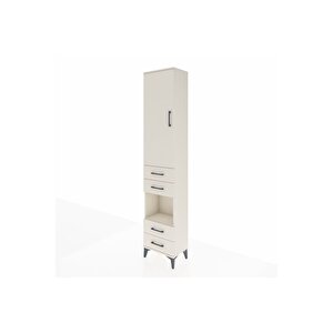 Arges Dolap 3 Raflı 4 Çekmeceli Tek Askılı 44x30x221 Aytaşı-aytaşı