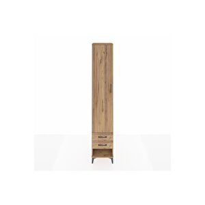 Hyperion Dolap 3 Raflı 2 Çekmeceli Tek Askılı 44x44x243 Çam-çam