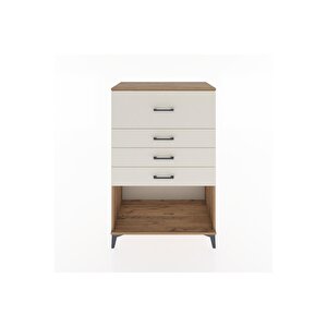 Hyperion Dolap 4 Çekmeceli 88x44x134 Çam-aytaşı