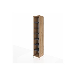Hyperion Dolap 6 Raflı 44x44x243 Çam-antrasit