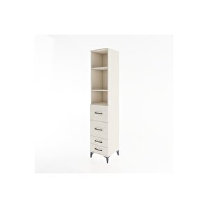 Hyperion Dolap 3 Raflı 4 Çekmeceli 44x44x221 Aytaşı-aytaşı