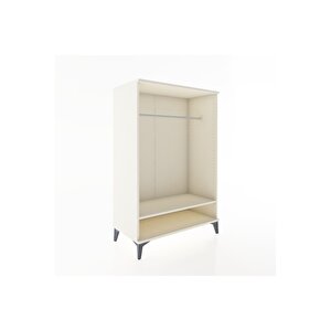 Hyperion Dolap Tek Raflı Tek Askılı 88x44x134 Aytaşı-aytaşı