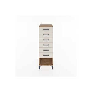 Hyperion Dolap 6 Çekmeceli 44x44x134 Çam-aytaşı