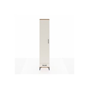 Arges Dolap 5 Raflı Tek Çekmeceli Tek Kapaklı 44x30x221 Çam-aytaşı